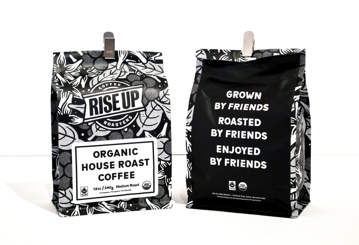 Organic House Roast: Whole Bean / 12oz