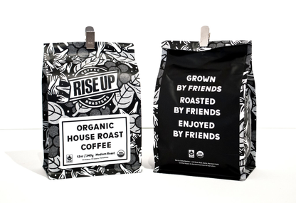 Organic House Roast: Whole Bean / 12oz