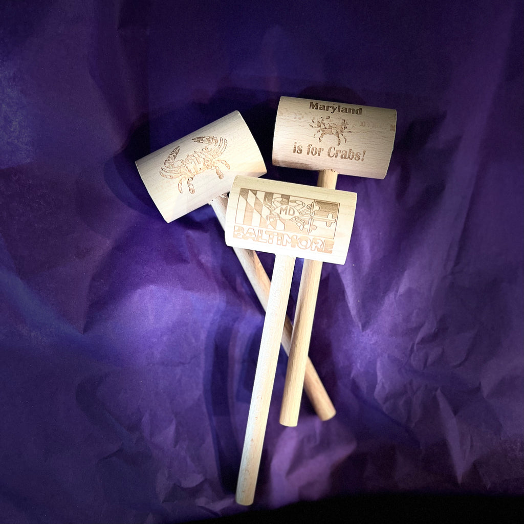 Wooden Crab Mallets
