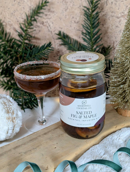 Adornwell Cocktail Co. - Salted Fig & Maple Cocktail Infusion Kit