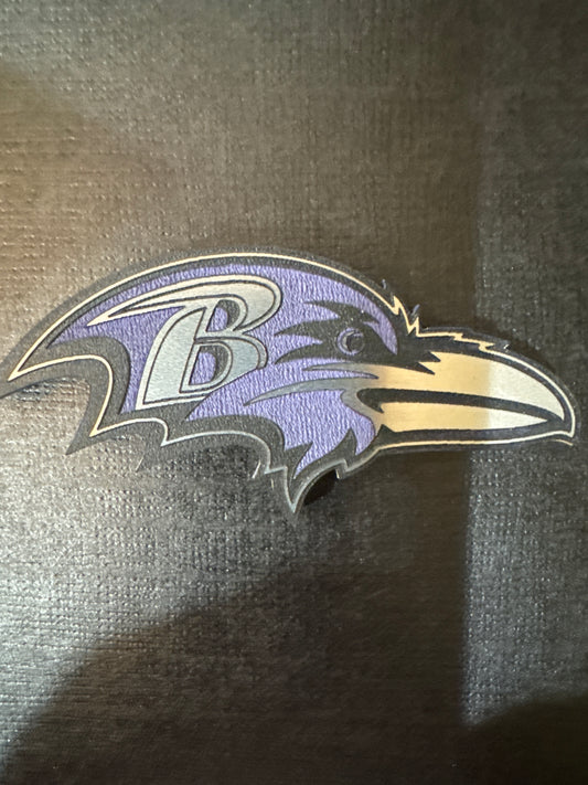 Leroy Magnets purple  Ravens Head