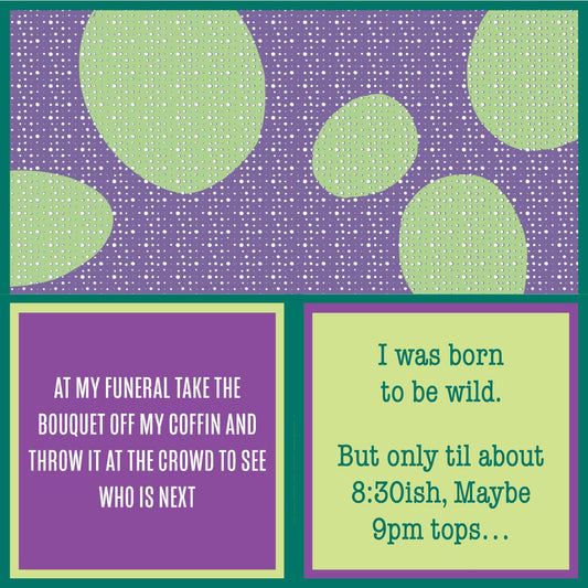 Drinks on Me - Napkin:  Born to be Wild