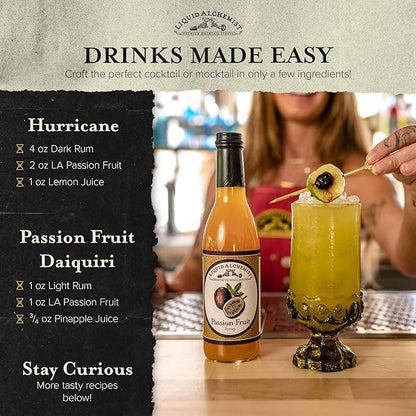 Liquid Alchemist Syrups - Passion Fruit Cocktail Syrup: 150ml