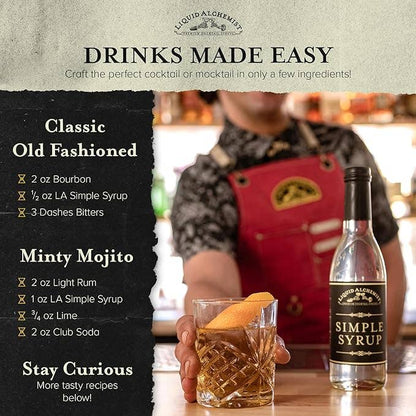 Liquid Alchemist Syrups - Simple Syrup: 375ml