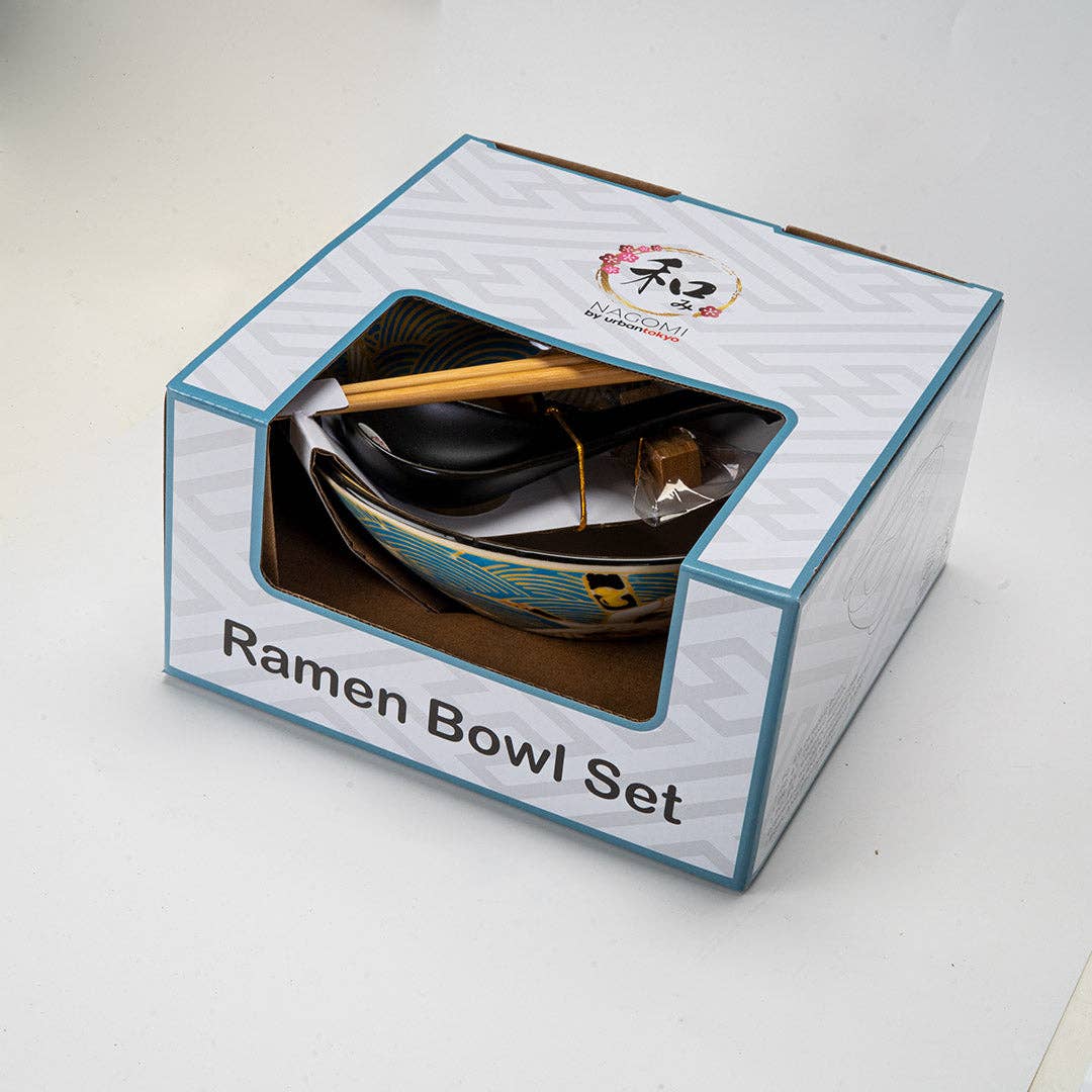 Japanese Crane Ramen Bowl Set | Urban Tokyo