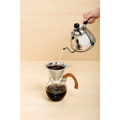 Fino Pour-Over Coffee Maker With Bamboo Handle