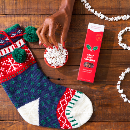 Dell Cove Spices & More Co. - Christmas Gourmet Deluxe Popcorn Box