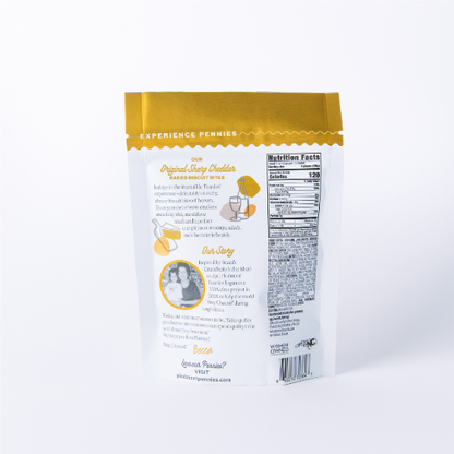 Piedmont Pennies - Cheddar Cheese Crackers, Medium Pouch