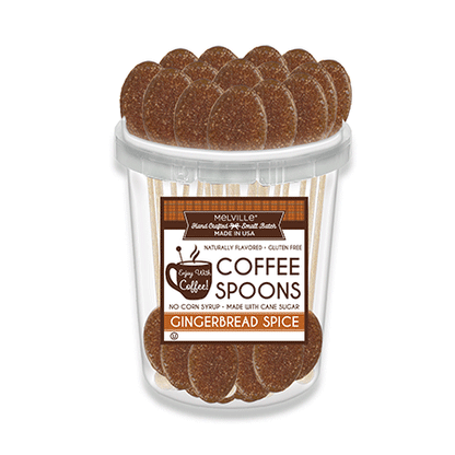 Melville Candy Company - Gingerbread Spice Coffee Spoons