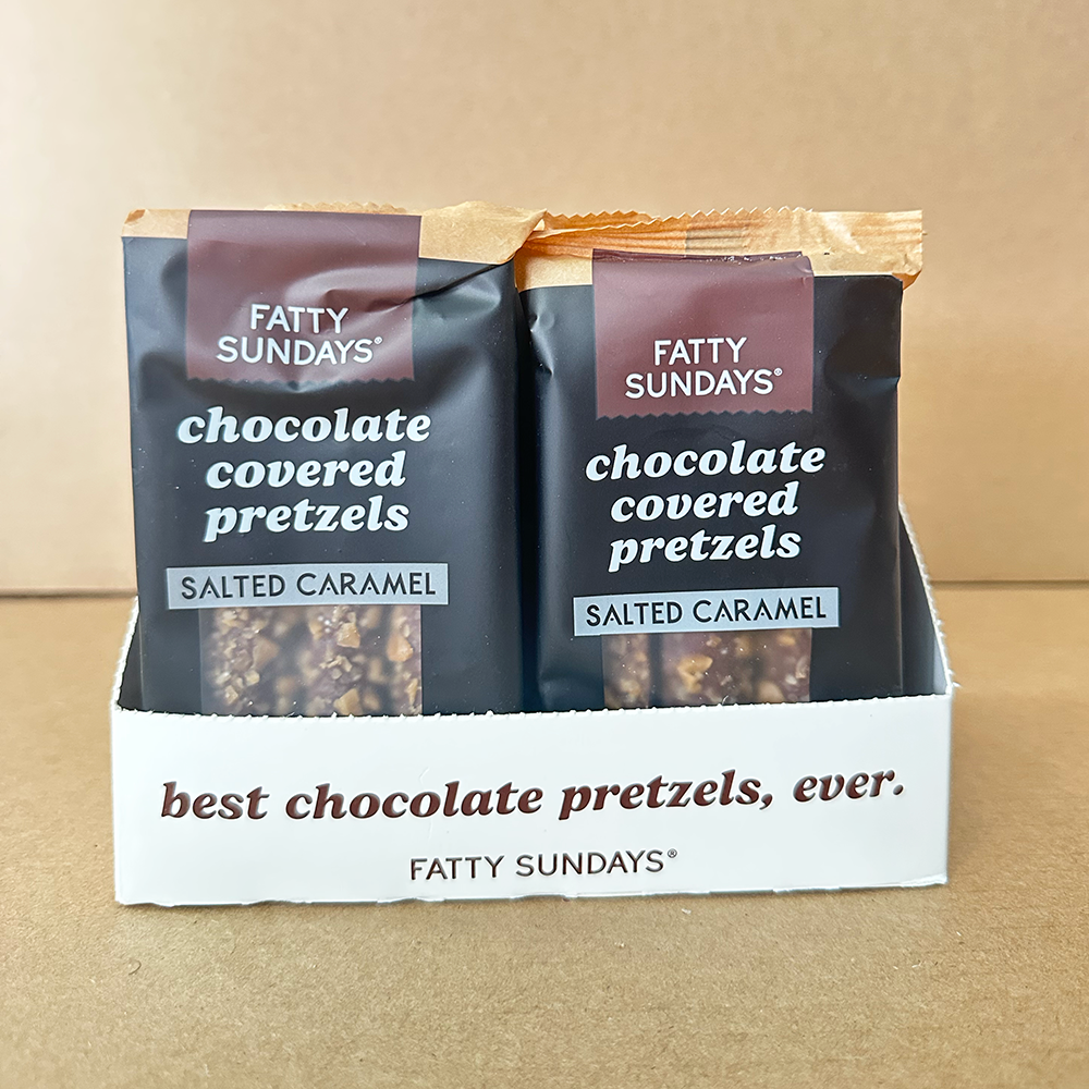 Salted Caramel Chocolate Covered Pretzels (3-pack)