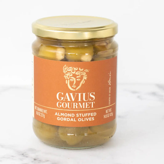 Gavius Gourmet Almond Stuffed Gordal Olives