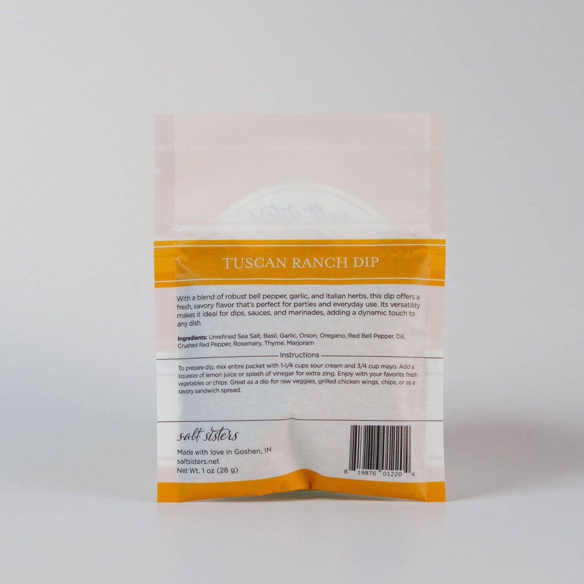 Dip Seasoning Mix - Tuscan Ranch 2 oz