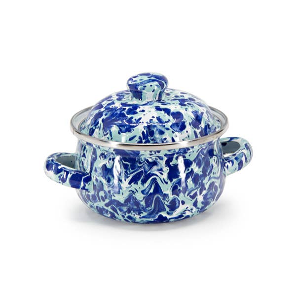 Geo Rabbit Paris Tureen Golden Rabbit Home - Ocean Petite Tureens – The Seasoned Olive