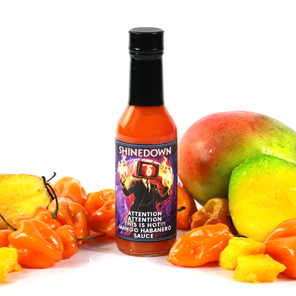 TorchBearer Sauces - Shinedown MINI 3-pack - 3 1.75oz bottles + box