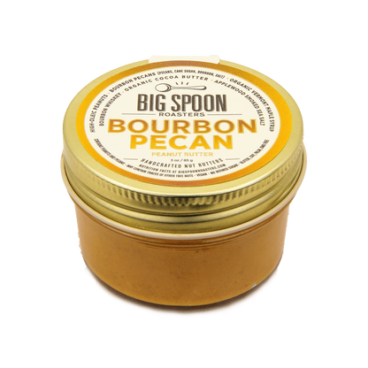 Big Spoon Roasters - Bourbon Pecan Peanut Butter: 13 oz Jar