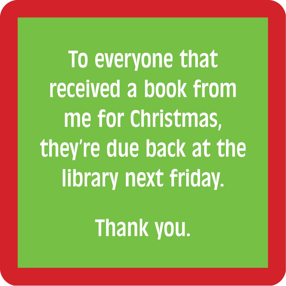 Drinks on Me - COASTER: XMAS Book