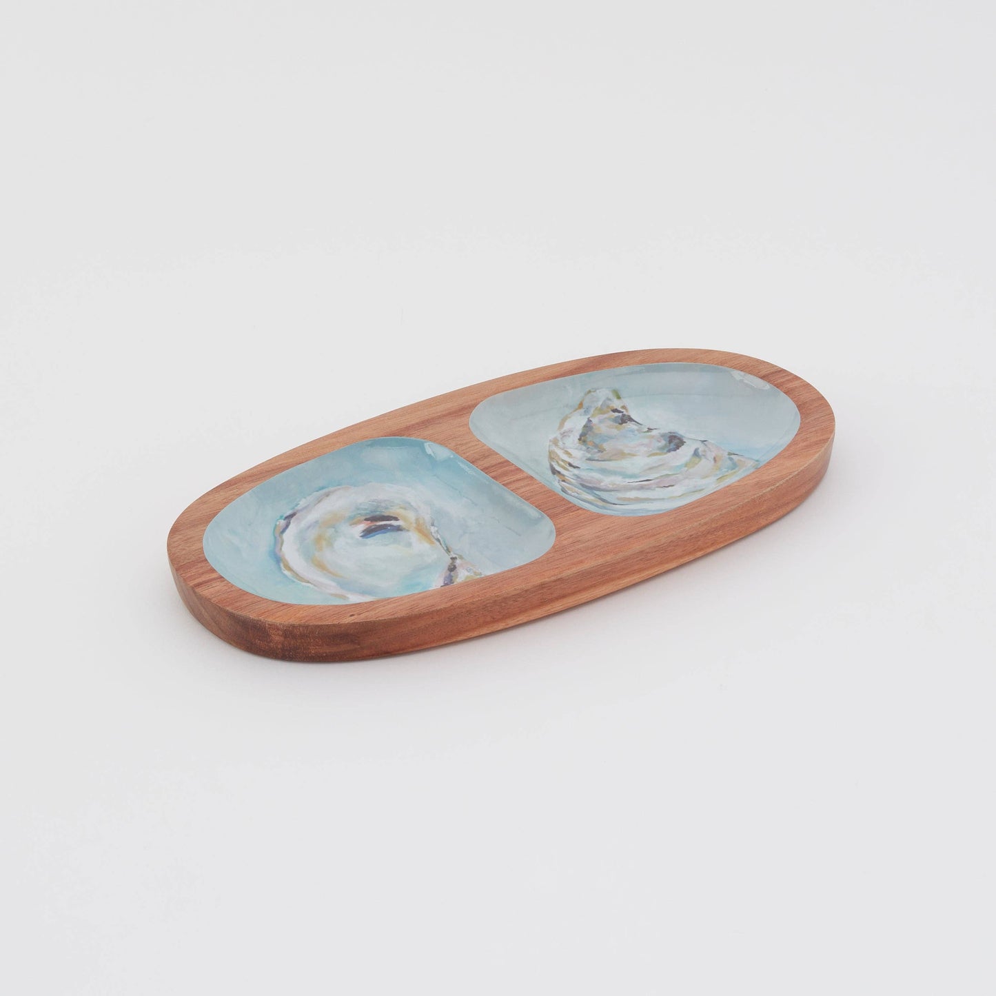 Kim Hovell Art - Wooden Serving Tray (Oval) - Providence