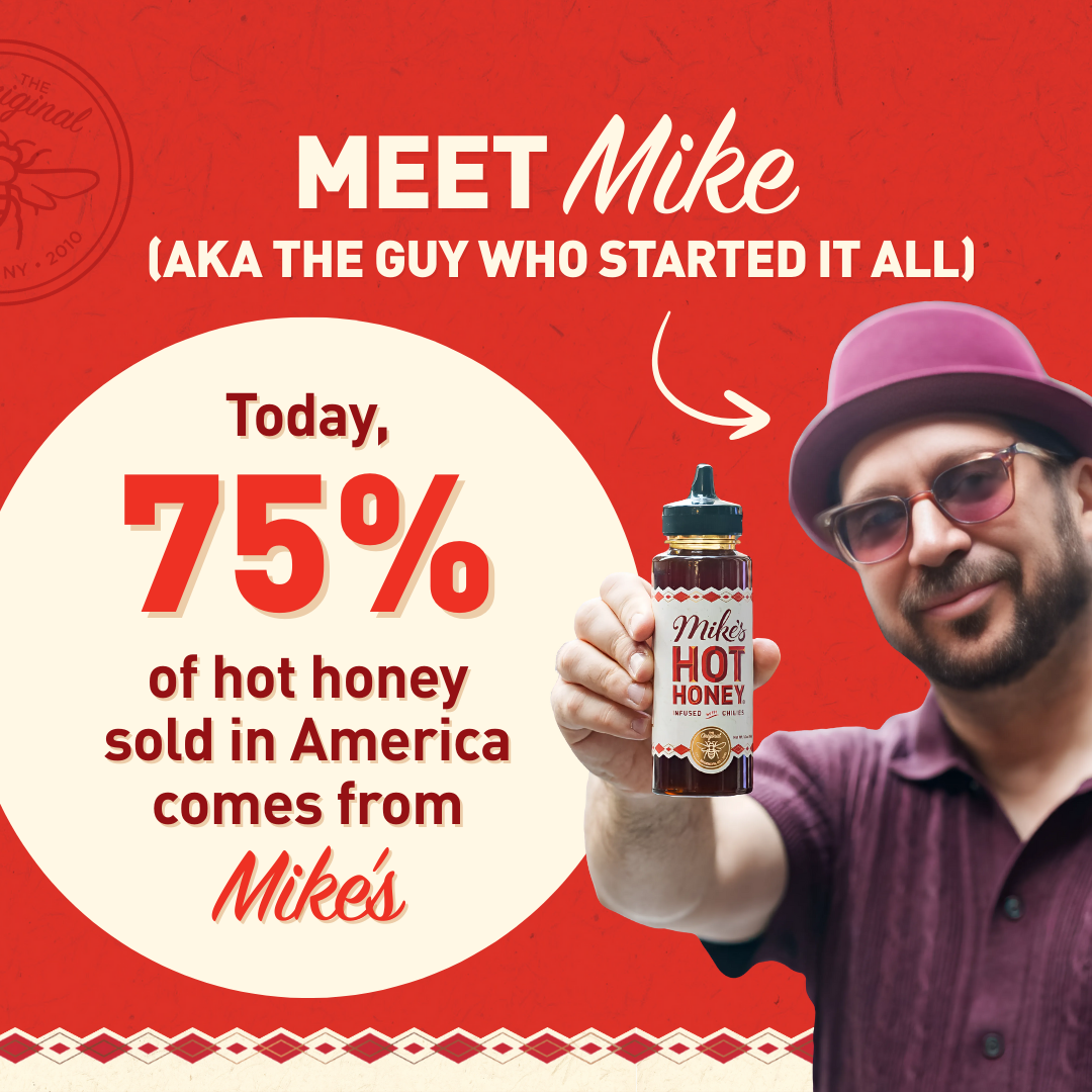 Mike's Hot Honey | Extra Hot | Mini Jars | 1.5oz