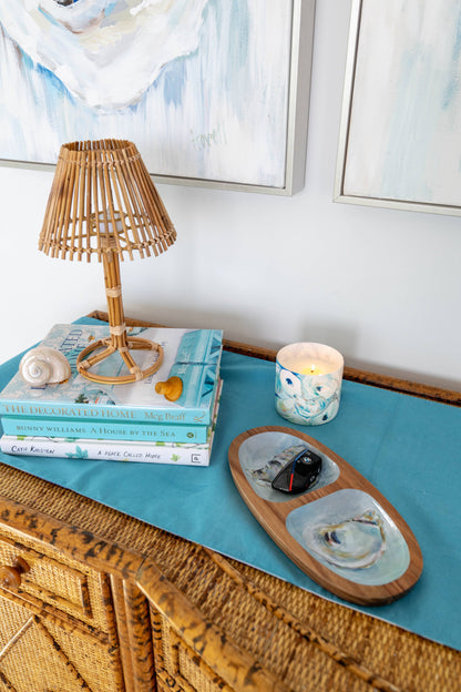 Kim Hovell Art - Wooden Serving Tray (Oval) - Providence