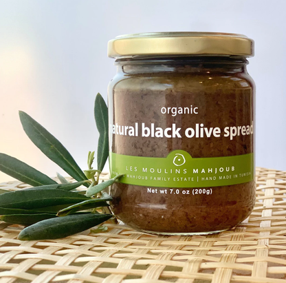 Organic Black Olive Spread | Moulin Mahjoub