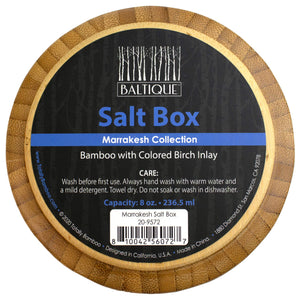 Baltique® Marrakesh Collection Salt Box