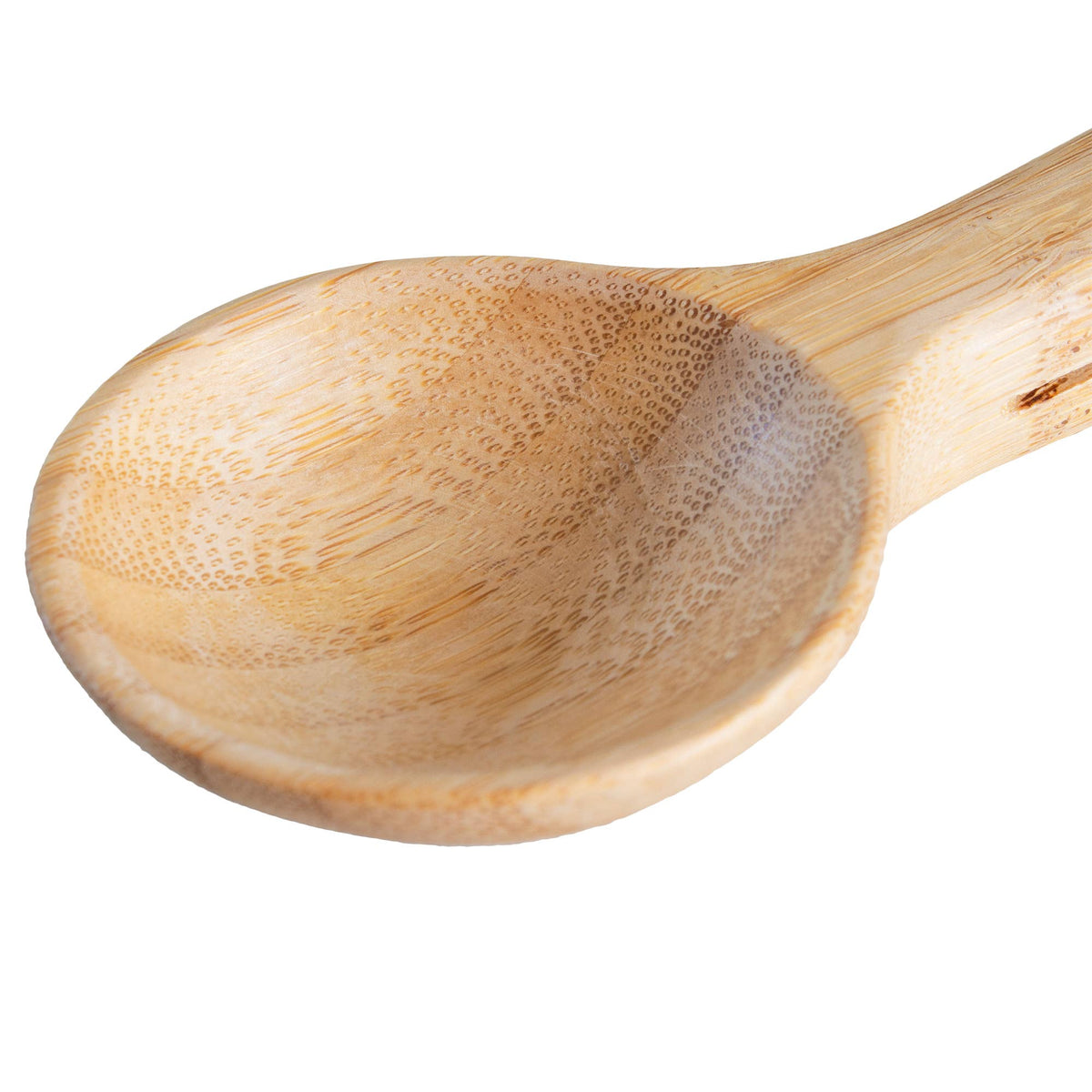 Bamboo Coffee Scoop with Built-In Bag Clip