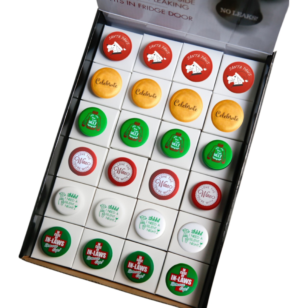 CapaBunga® | Reusable Wine Bottle Cap Holiday