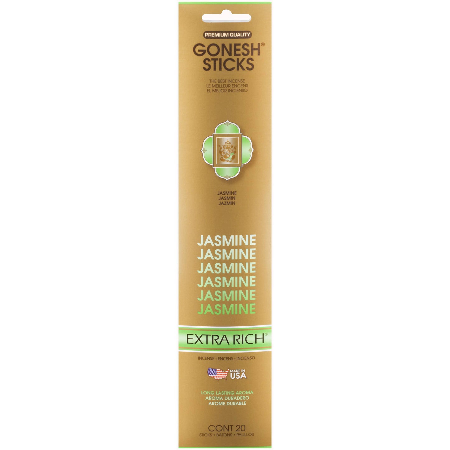 Incense Sticks: Gonesh Extra Rich Jasmine