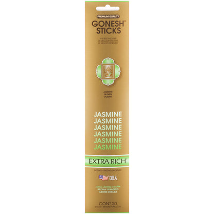 Incense Sticks: Gonesh Extra Rich Jasmine