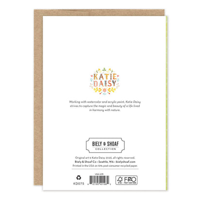 Garden Welcome Sweet Baby Card