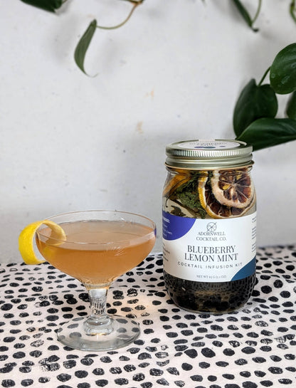 Adornwell Cocktail Co. - Blueberry Lemon Mint Cocktail Infusion Kit