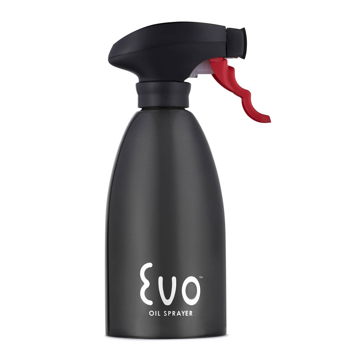 Evo Stainless Steel Oil Sprayer – 16oz Black