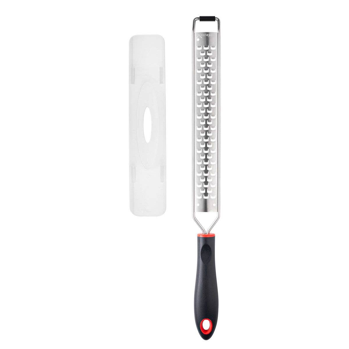 HIC - Harold Import Co. - Cat Cora Coarse Etched Grater Zester With Cover