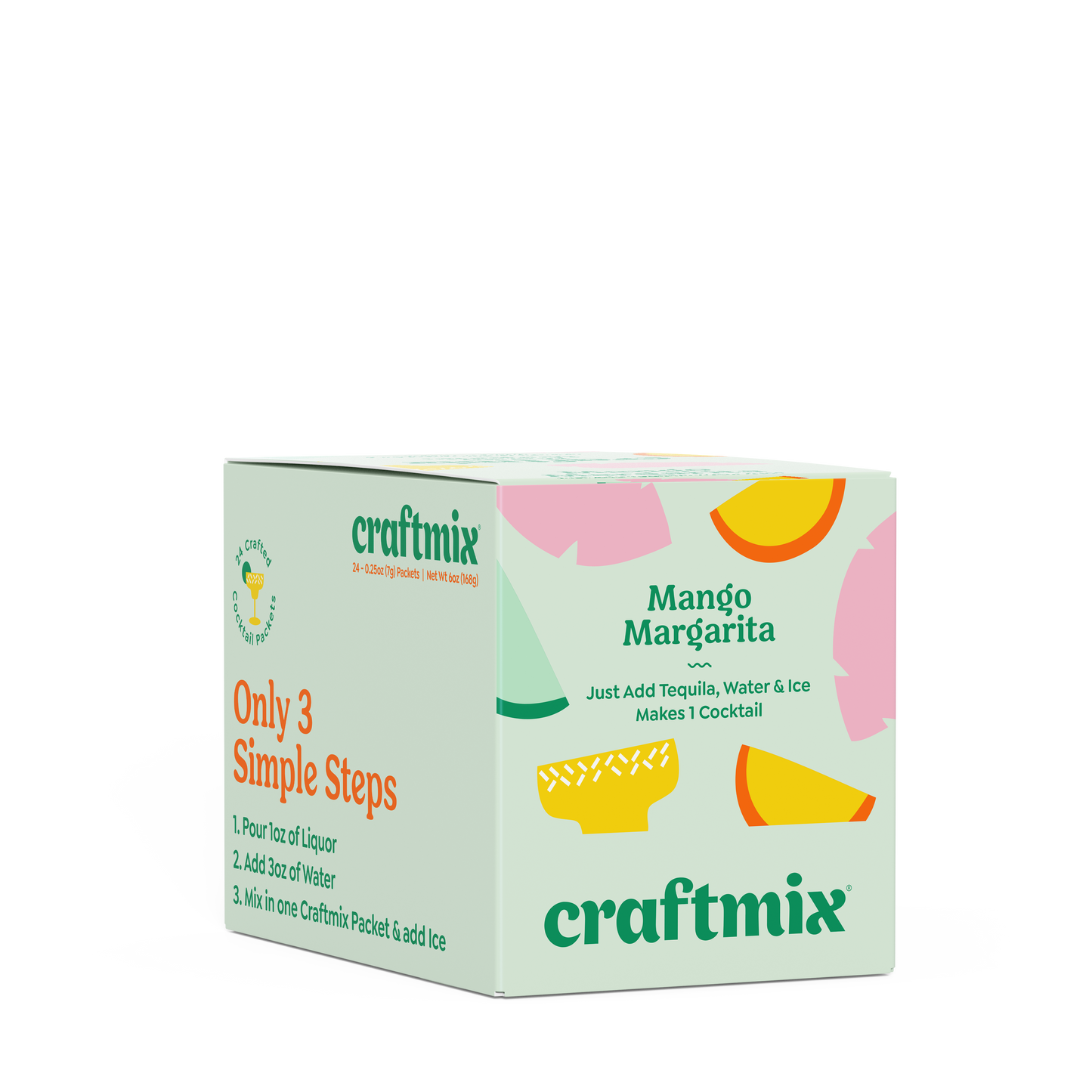 Craftmix | Mango Margarita Cocktail / Mocktail Mixer - Individual