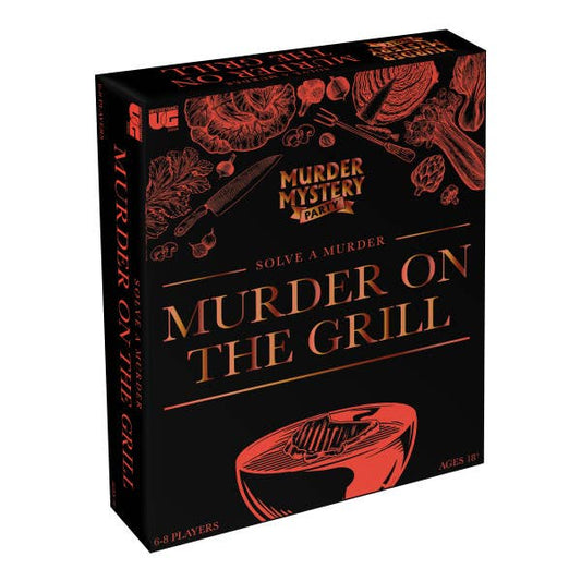 University Games - A Murder on the Grill-Murder Mystery Party Party