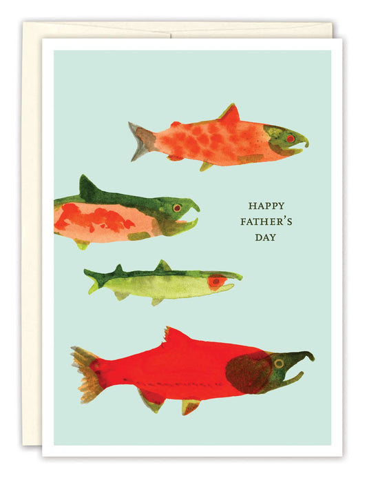 Biely & Shoaf - Salmon Father's Day Card