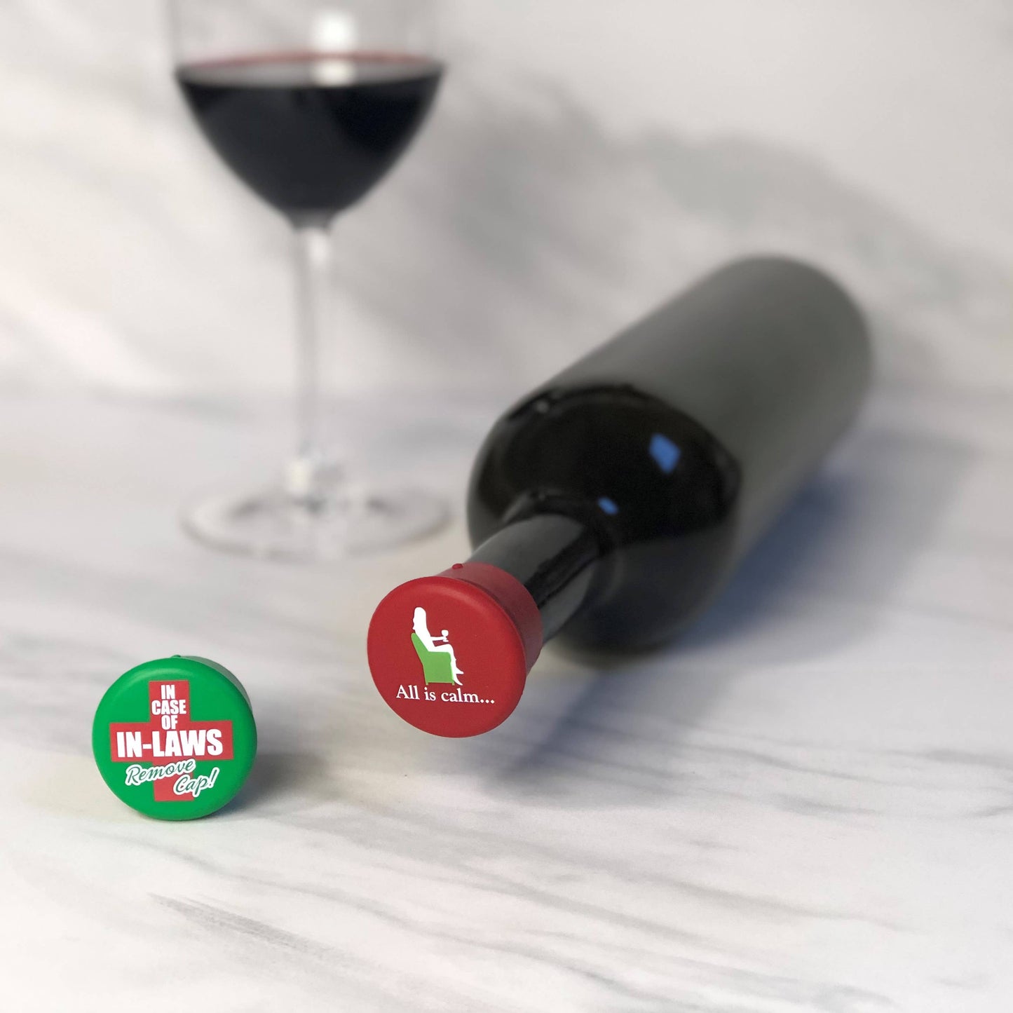 CapaBunga® | Reusable Wine Bottle Cap Holiday