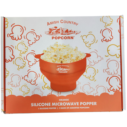 Silicone Microwave Popper: Teal