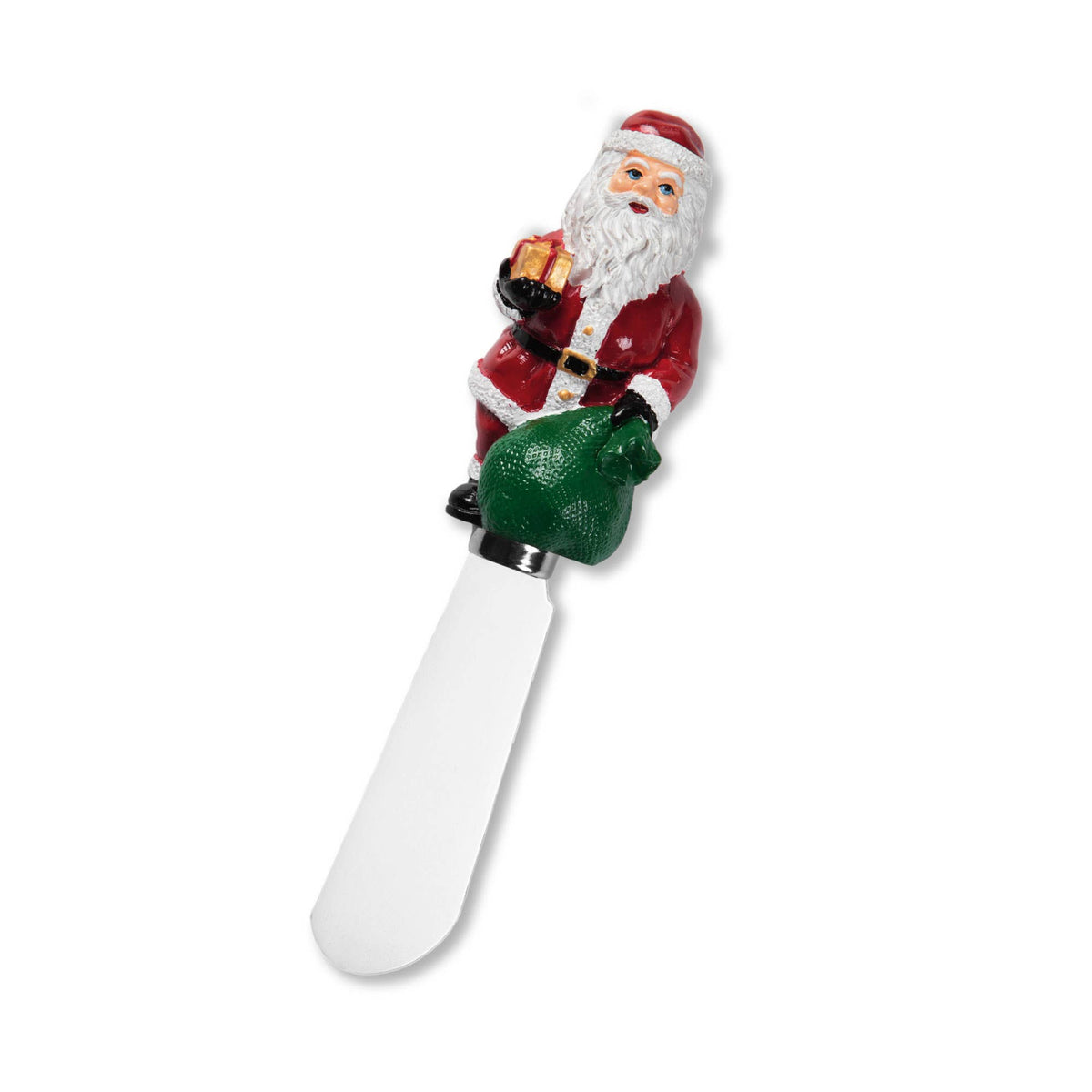 Santa Claus Polyresin Cheese Spreader