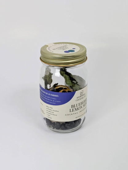 Adornwell Cocktail Co. - Blueberry Lemon Mint Cocktail Infusion Kit