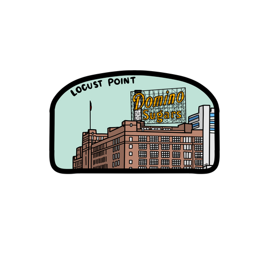 Locust Point Baltimore Maryland Badge Vinyl Sticker
