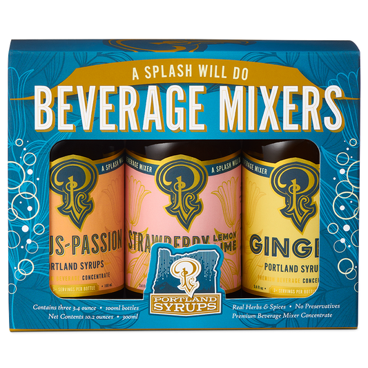 Portland Syrups |  Cocktail / Mocktail Mixers Blue Gift Set
