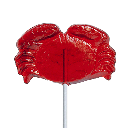 Melville Candy Company - Red Crab Lollipop