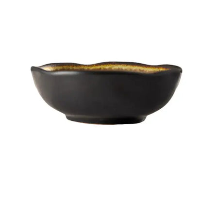 Midori Kanyu 4.75" Round Porcelain Shallow Bowl