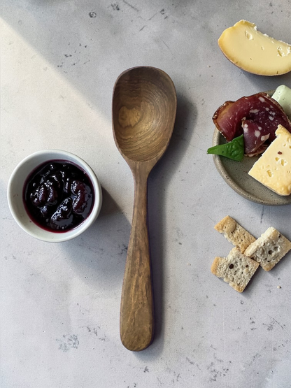 6" Teak Spoon-  Handcrafted in Bali
