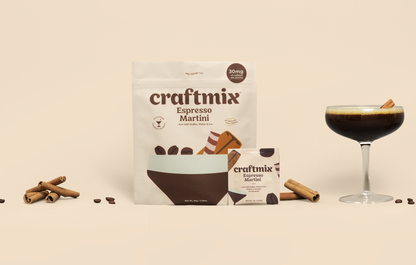 Craftmix | Espresso Martini Cocktail Mixer - 12 Serving Multipack