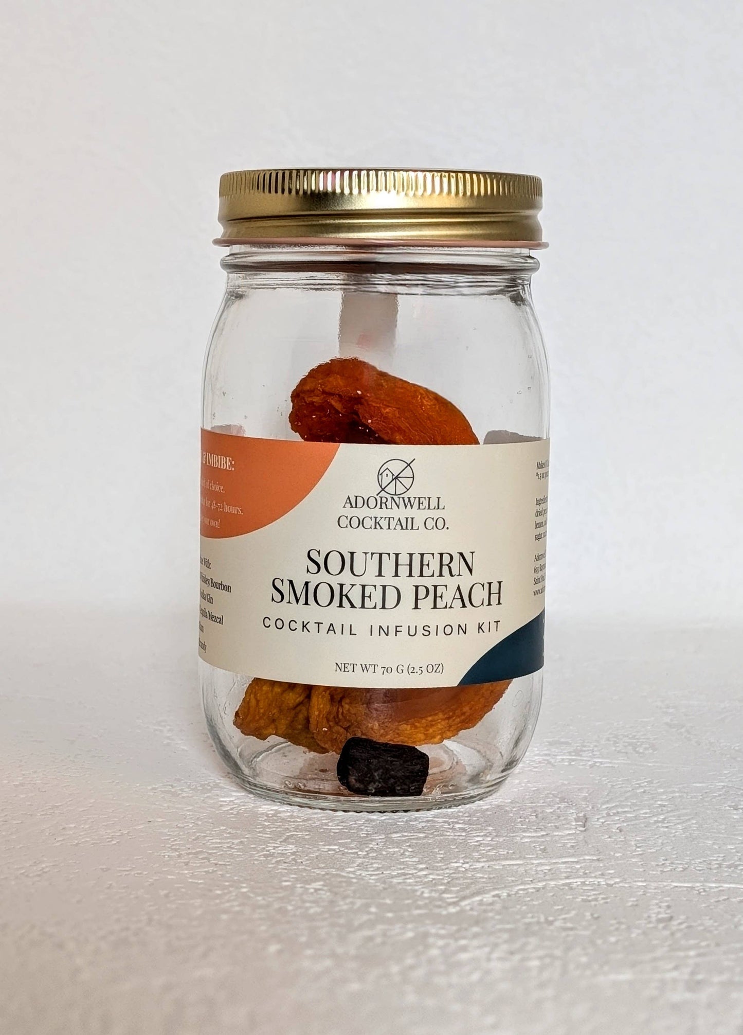 Adornwell Cocktail Co. - Southern Smoked Peach Cocktail Infusion Kit