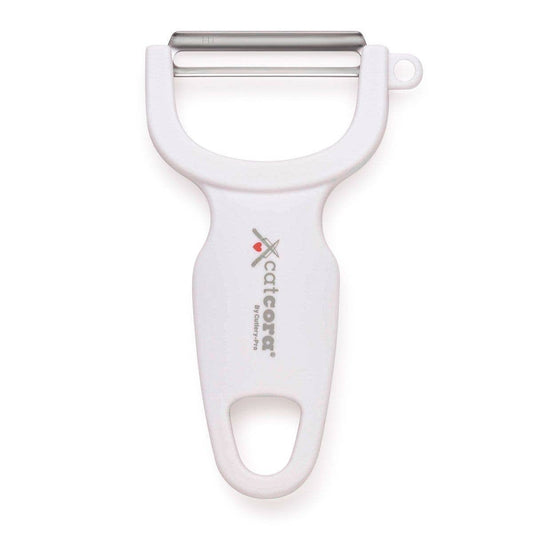 HIC - Harold Import Co. - Cat Cora Swiss-Style Peeler, White