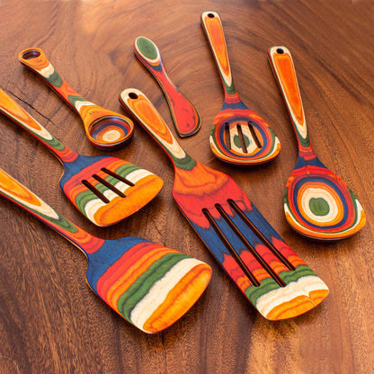 Totally Bamboo - Baltique® Marrakesh 7-Pc. Cooking Utensil Set