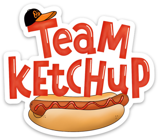 Maggie Moore Studio - Team Ketchup Sticker